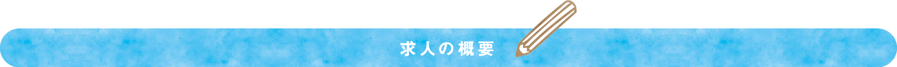 求人の概要